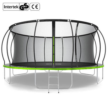 Trampoline rond Jump Pro Premium 16FT 496 cm filet de protection intérieur