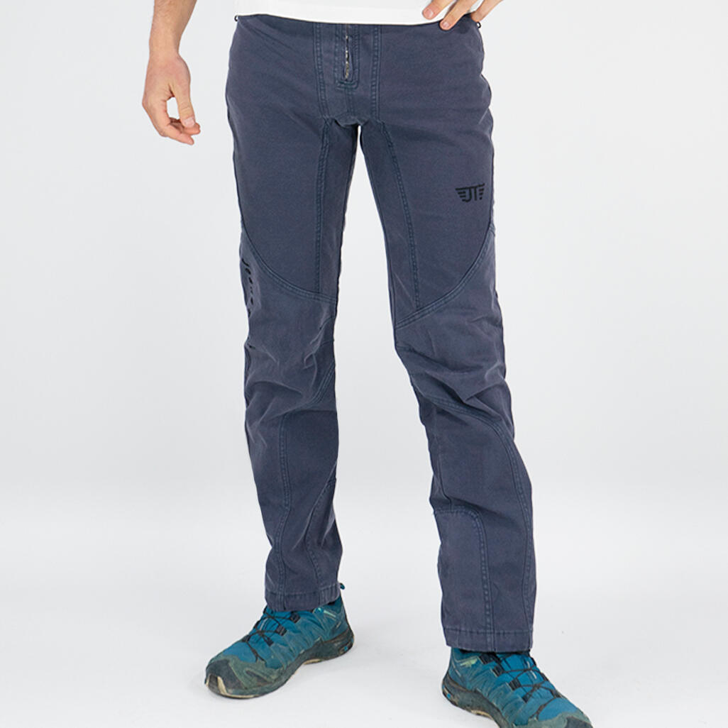 JEANSTRACK Pantaloni da arrampicata - Uomo grigio di trekking