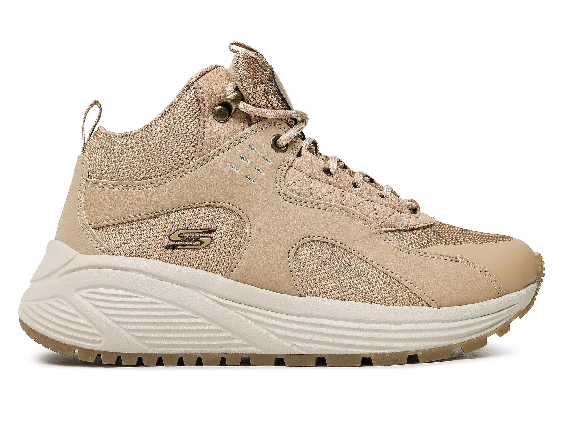 Buty trekkingowe damskie SKECHERS BOB SPARROW 2.0 MT eko skóra 2/4