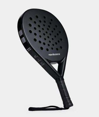 Padelracket volwassen fiesta series mat zwart