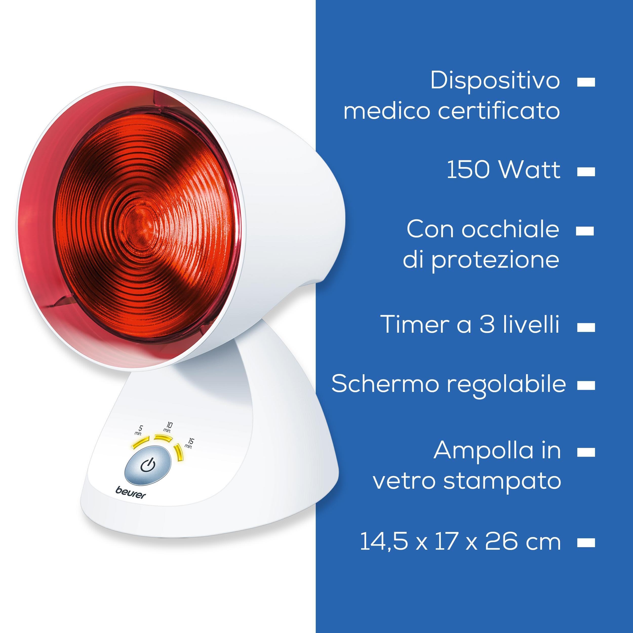 Infrarotlampe mit Zeitschaltuhr Beurer IL 35 2/7