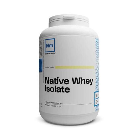 Whey Isolate (aislado) - Aislado De Suero Nativo (1,2 Kg) - Vainilla