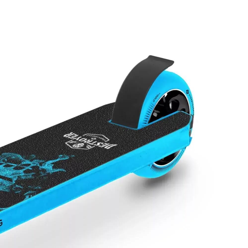 Street Surfing Destroyer V2. Smoked Skull Blue Roller 4/5