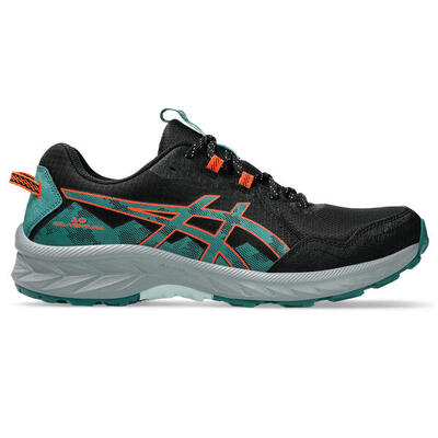 Zapatillas Trailrunning Hombre - ASICS Gel Venture 10 - Black/Rainy Lake