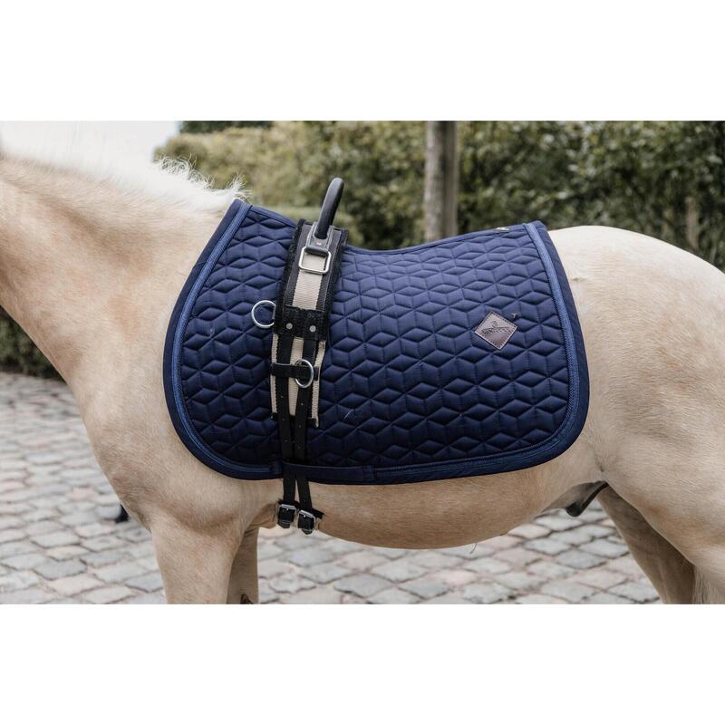 Tapis De Selle FULL - Brun Pour Saut D'Obstacles