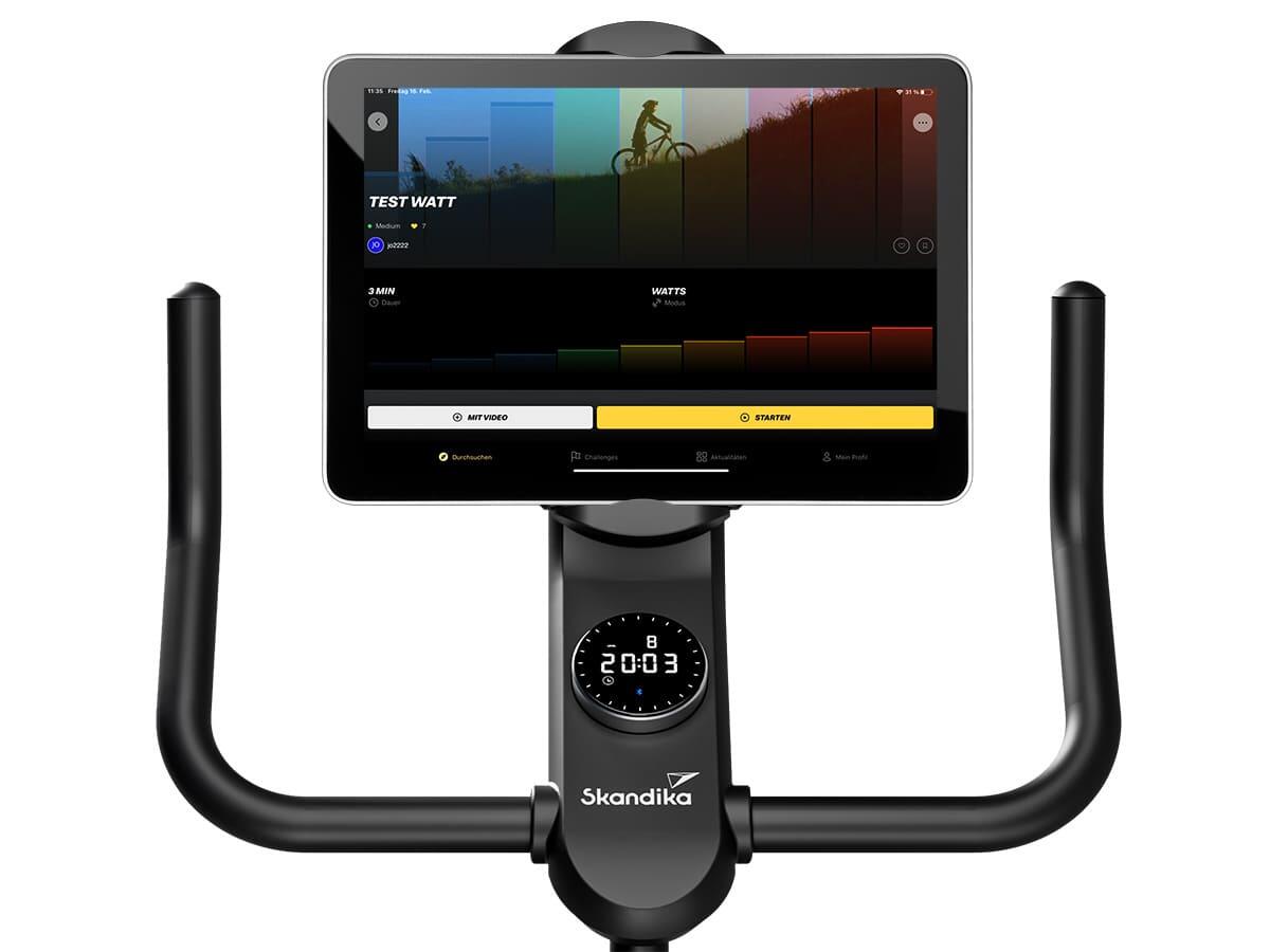 Bicicleta estática Cykling P12-H - volante de inercia 12 kg - Max. 120 kg 6/7