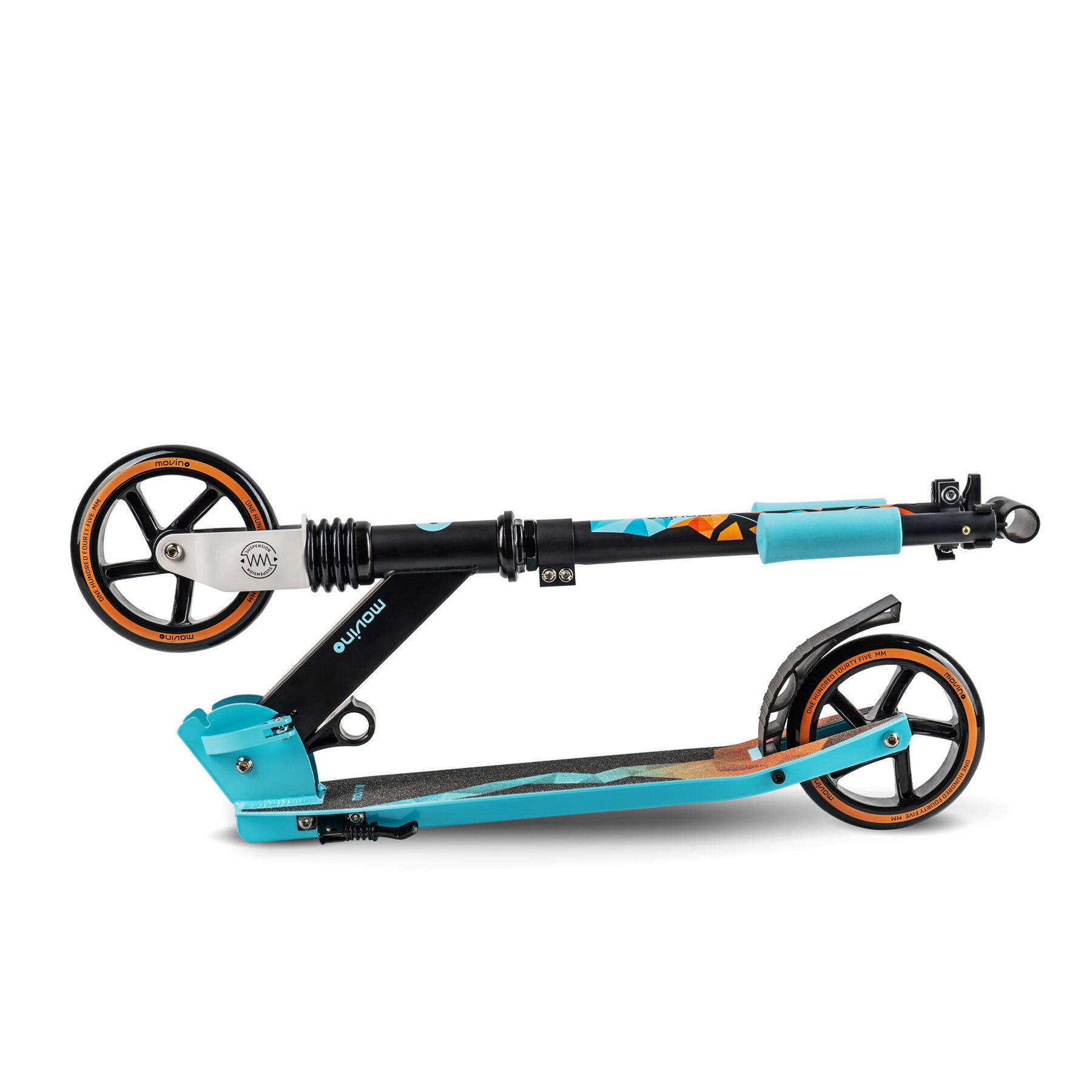 City-Roller Scooter für Kinder Movino Vibe Blau 5/7
