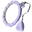 Hhm14 Hula Hop Violet Cu Magneți Și Greutate + Contor Hms