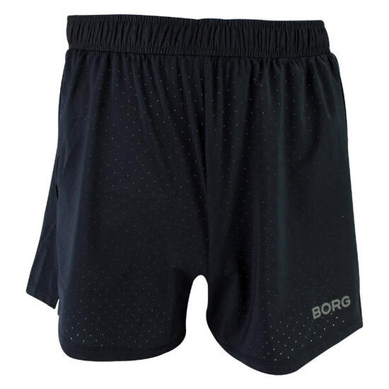 Short de sport perforé respirant pour homme