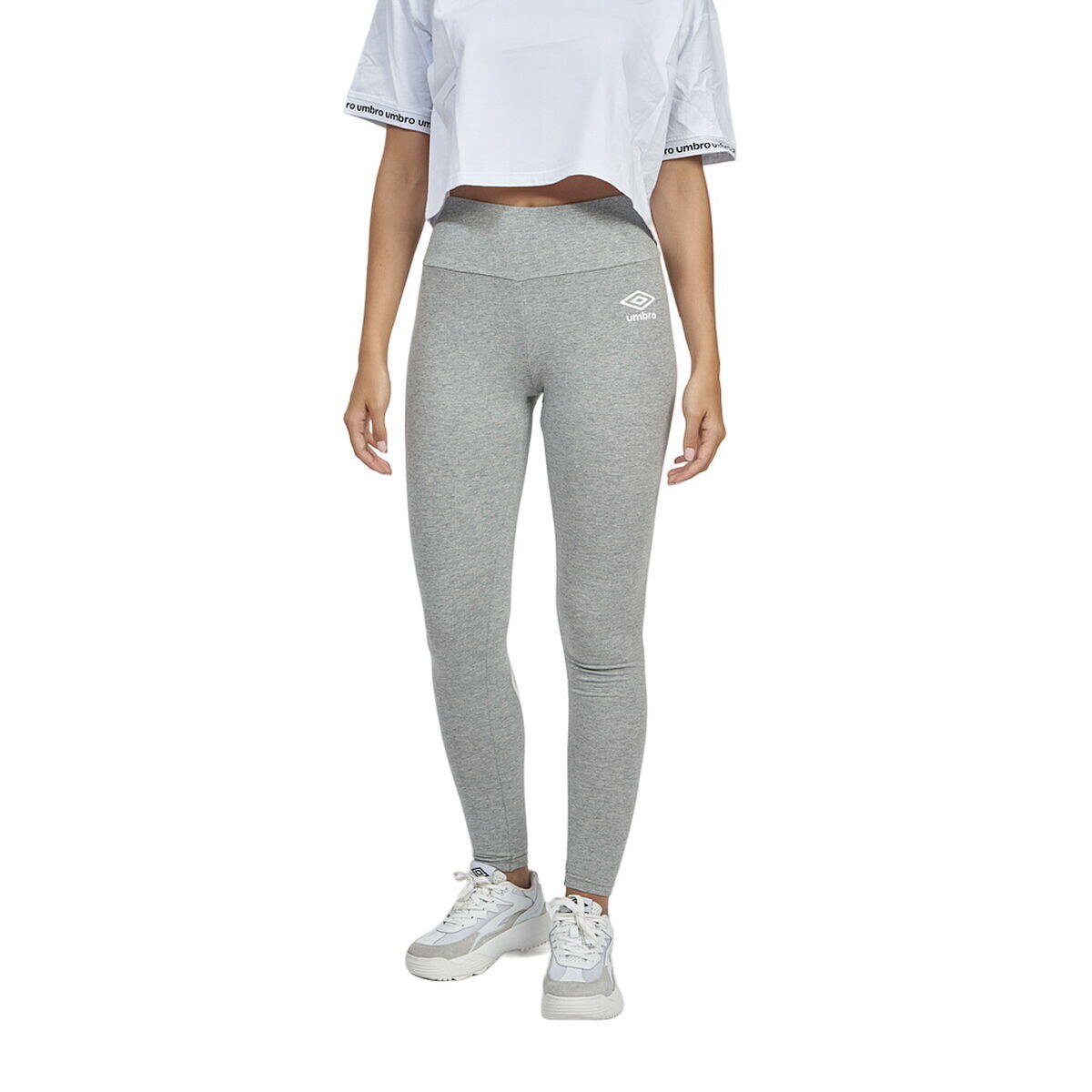 Leggings de Sport pour Femmes Umbro CHOGOLISA 72360I 011  Gris 1/4