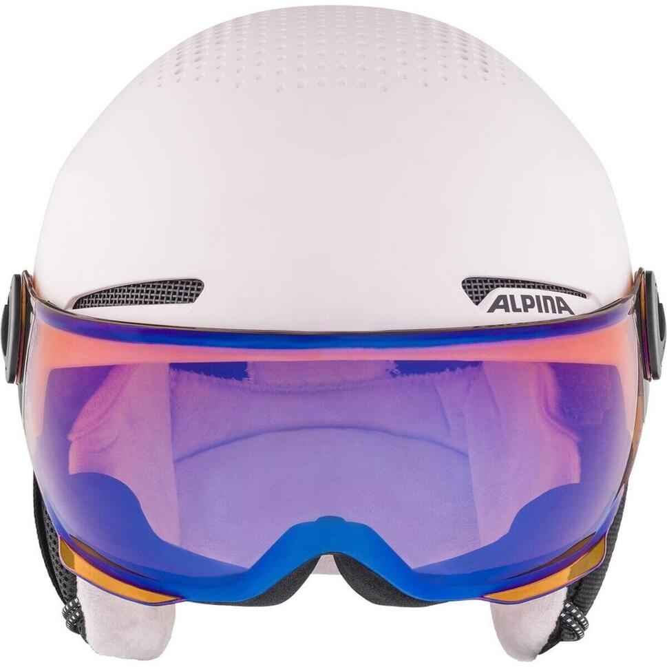 Kask narciarski Narty Alpina Zupo Visor Q Lite Różowy