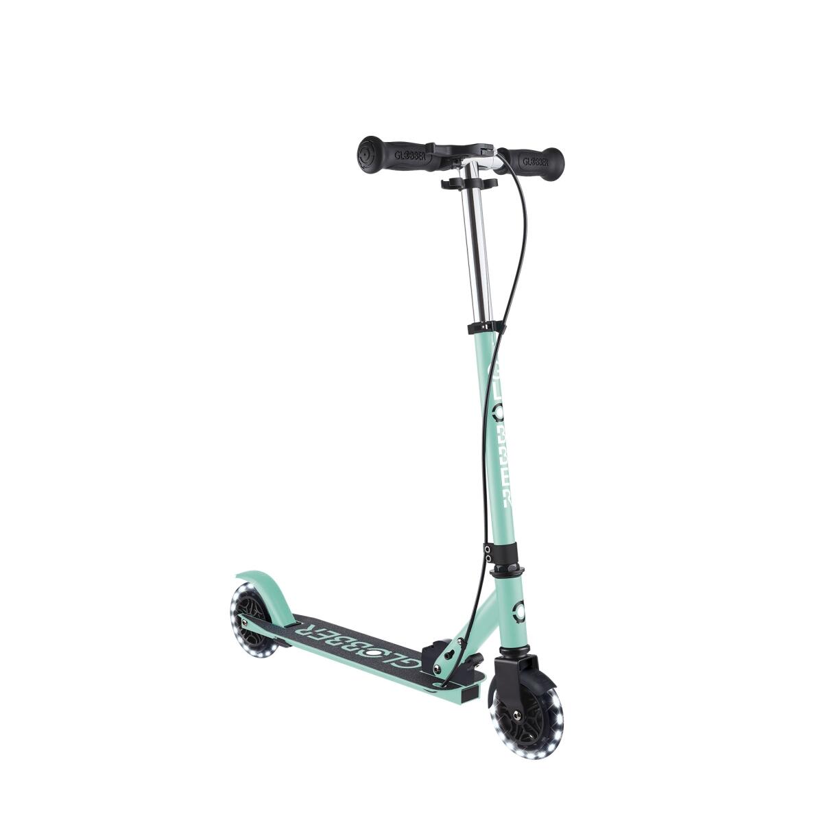 Globber - Trottinette 2 Roues Flow Element Junior Lights - Vert Menthe - Trottinette - Vert - Taille Unique - Decathlon