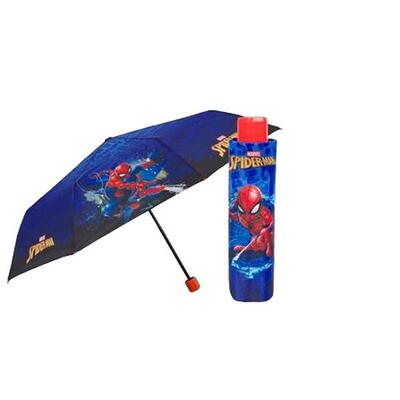 Paraguas Plegable Spider-Man Perletti