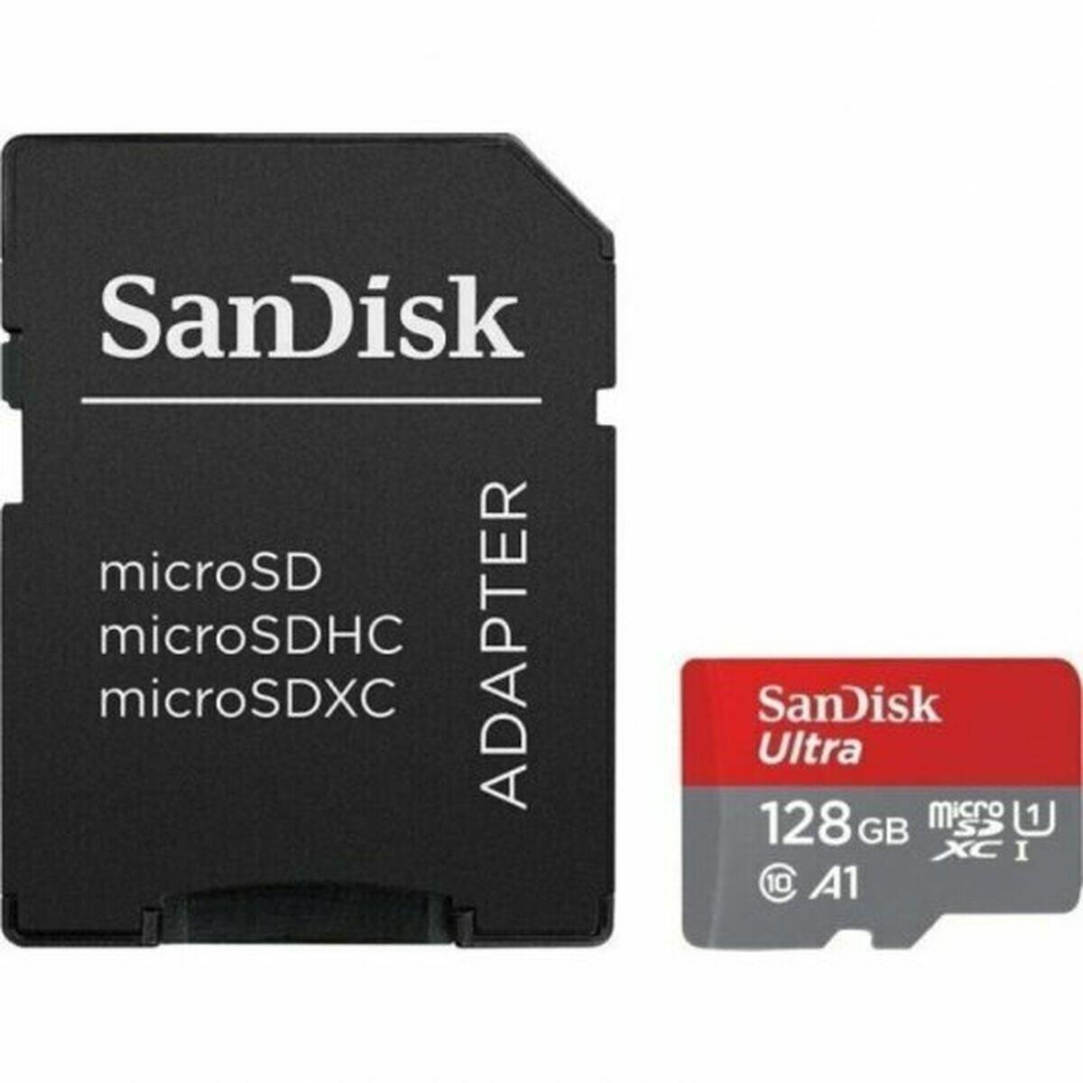 Tarjeta de Memoria Micro SD con Adaptador SanDisk Ultra 128 GB 2/2