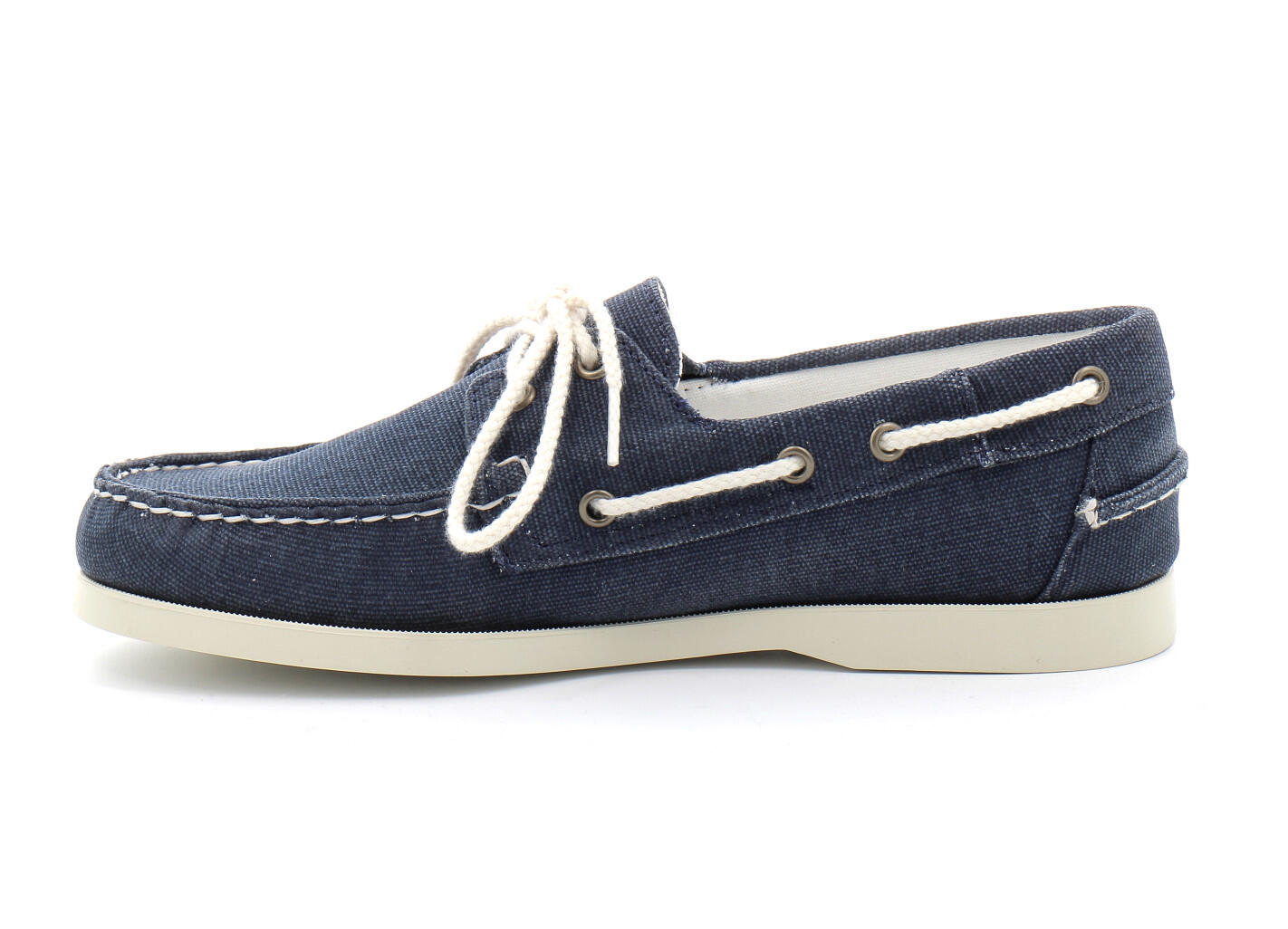 CHAUSSURES BATEAU POUR HOMME EN TOILE DOCKSIDES PORTLAND WASHED CANVAS 3/5