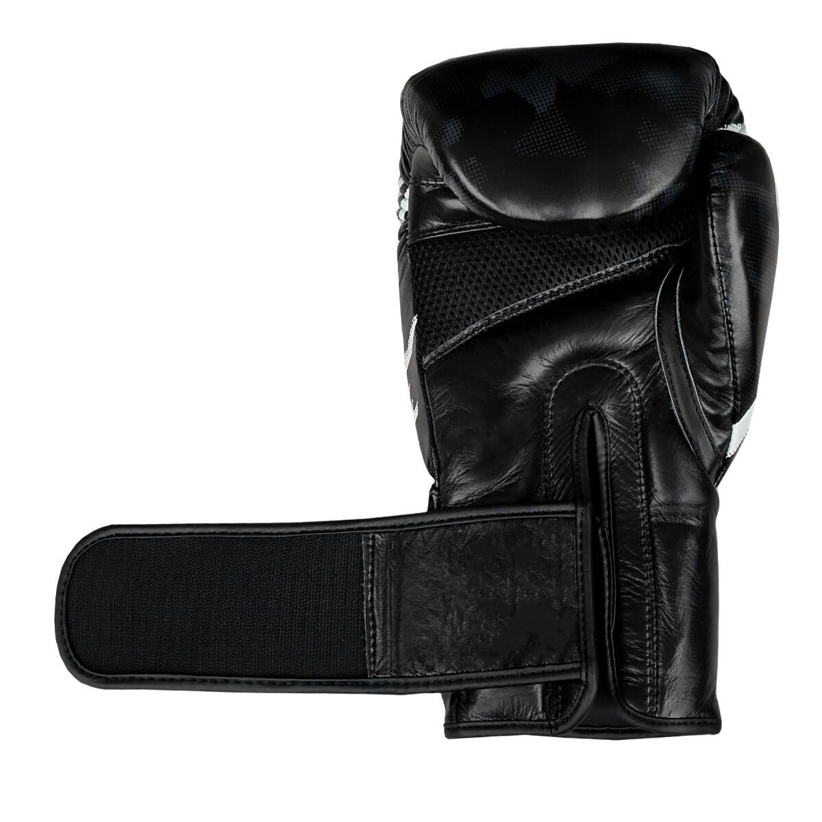 Guanti da boxe in vera pelle per adulti EXTREME HOBBY BLACK PANTHER 4/6