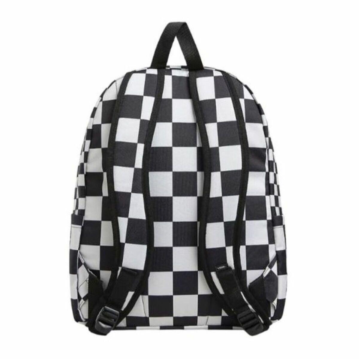 Cartable Vans Old Skool Check Backpack VN000H4X3M41 Noir 3/5