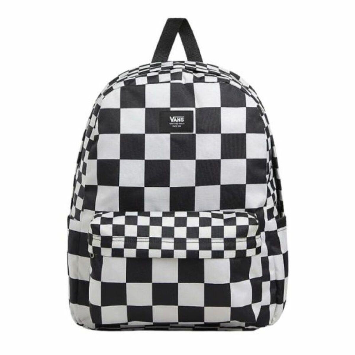 Cartable Vans Old Skool Check Backpack VN000H4X3M41 Noir 1/5