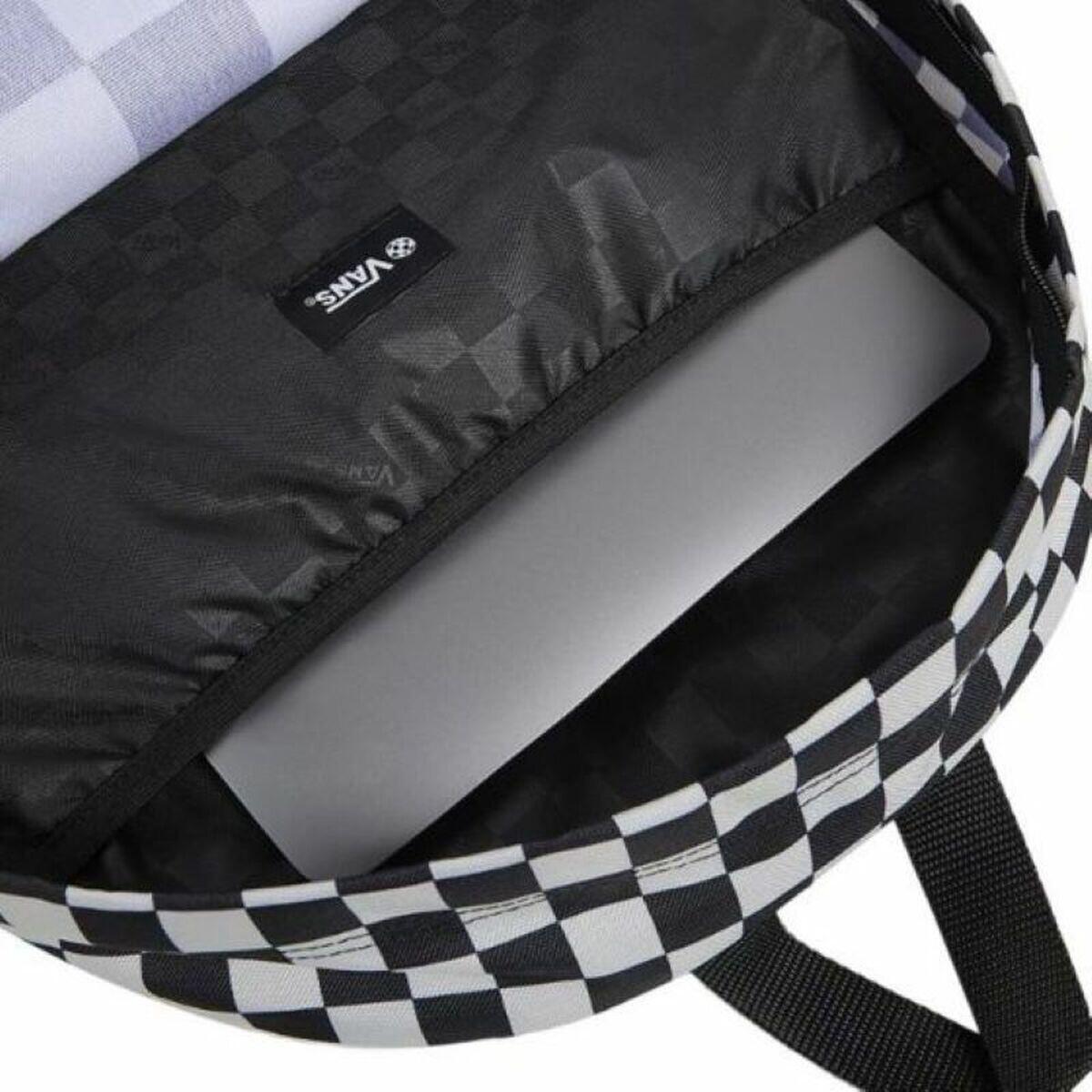 Cartable Vans Old Skool Check Backpack VN000H4X3M41 Noir 2/5