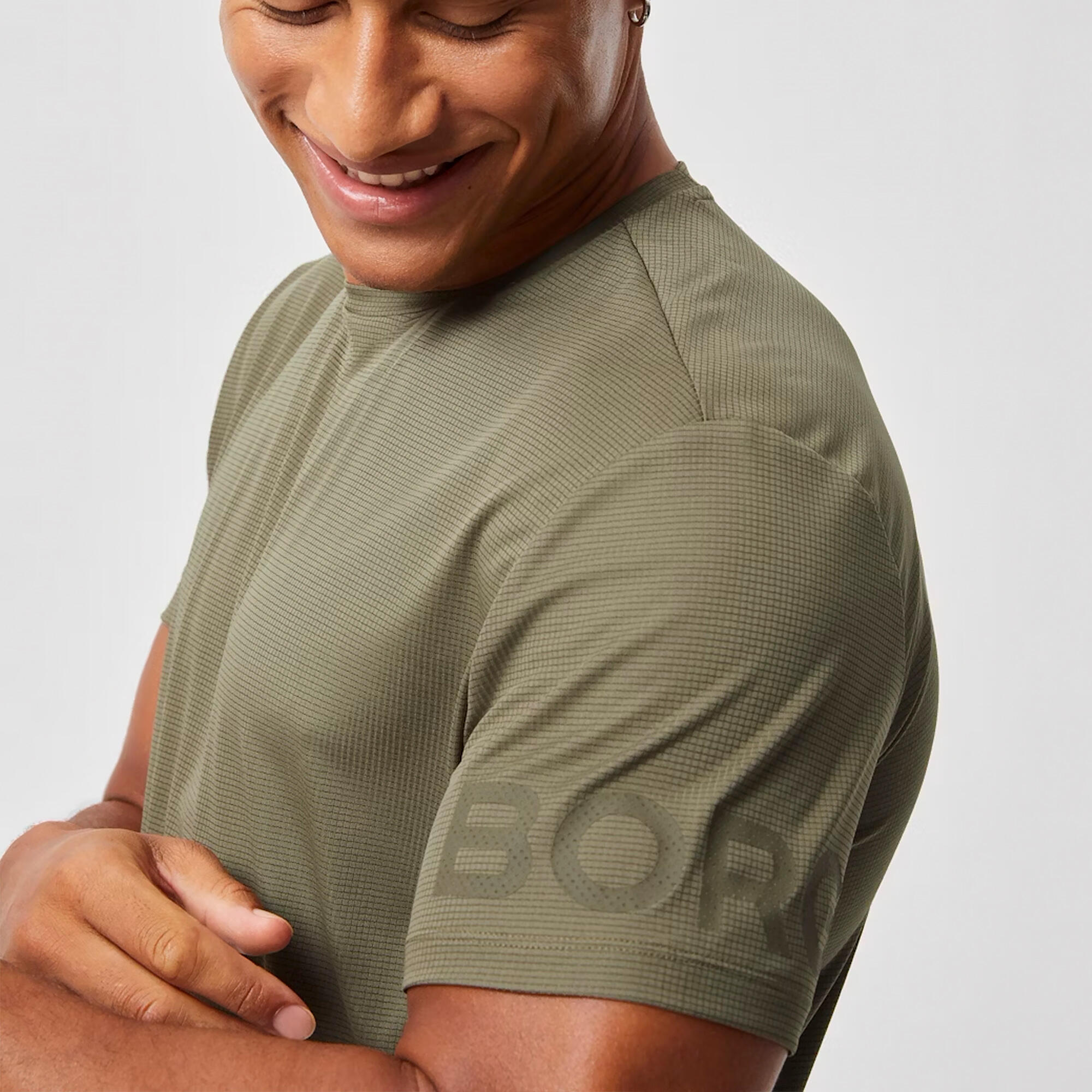 T-shirt athlétique de sport léger et respirant pour hommes 5/6