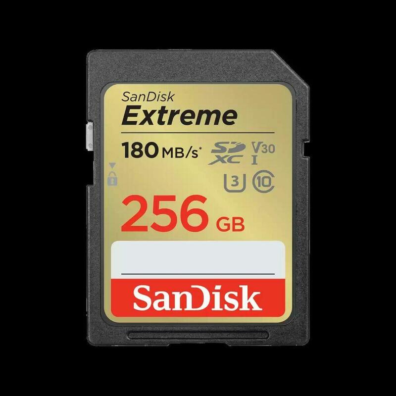 Carte Mémoire SDHC SanDisk Extreme 256 GB