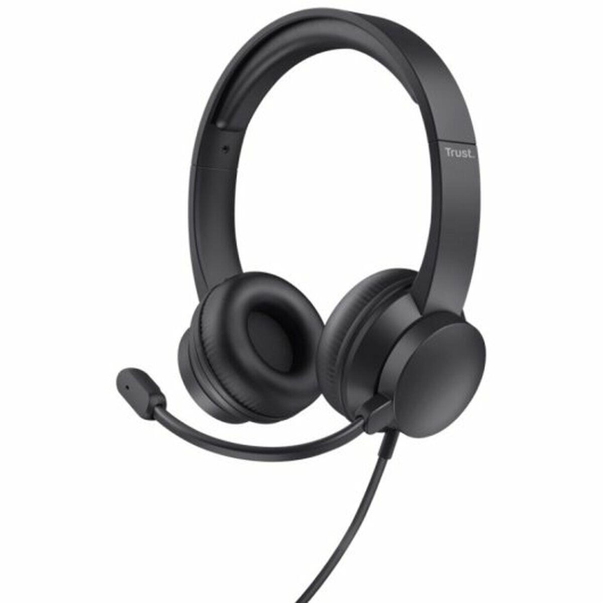 Trust - Casques Avec Microphone Trust 25088 Noir - Casque Audio - Multicolore - No Size - Decathlon
