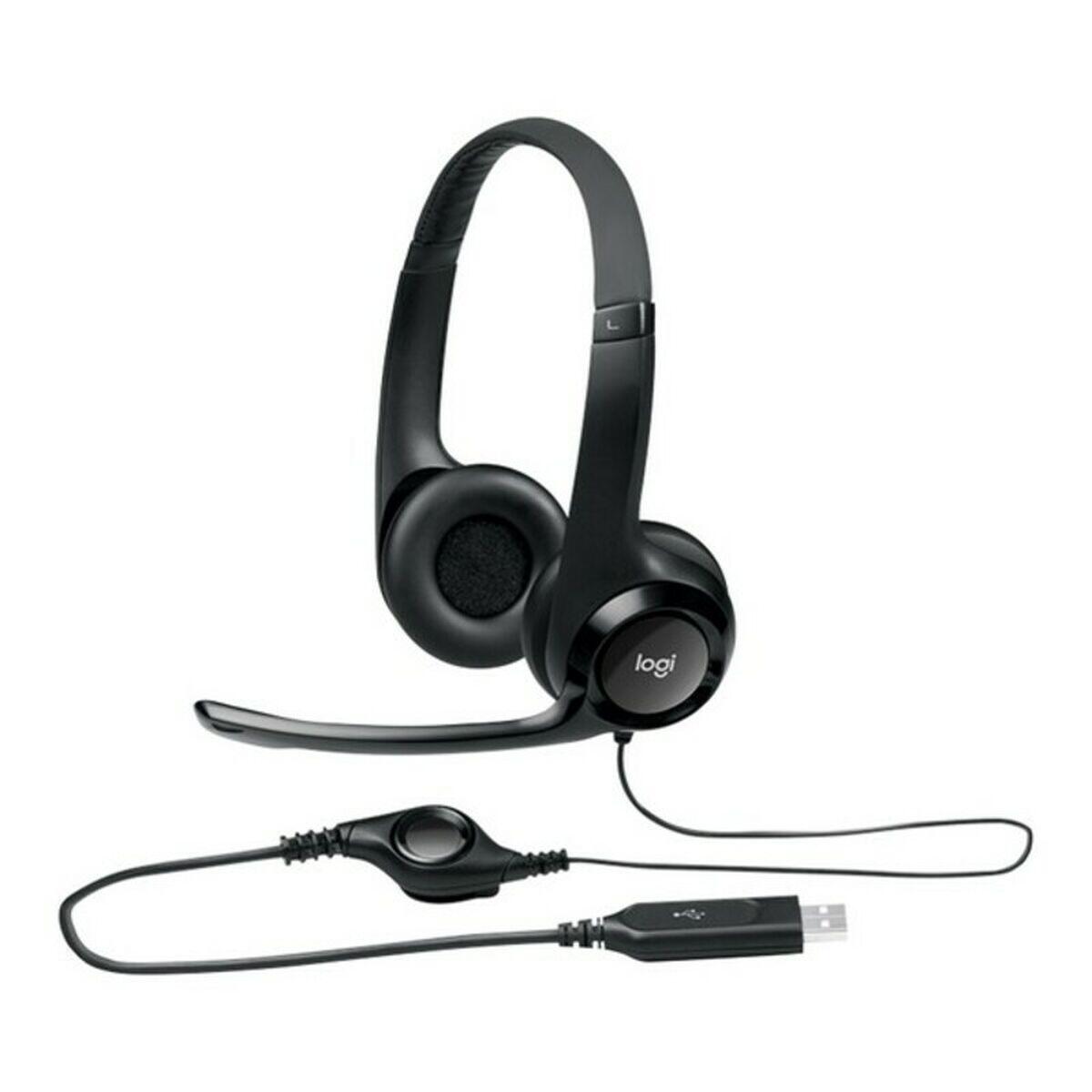 Hoofdtelefoon met microfoon Logitech 981-000406 Bluetooth 3/4