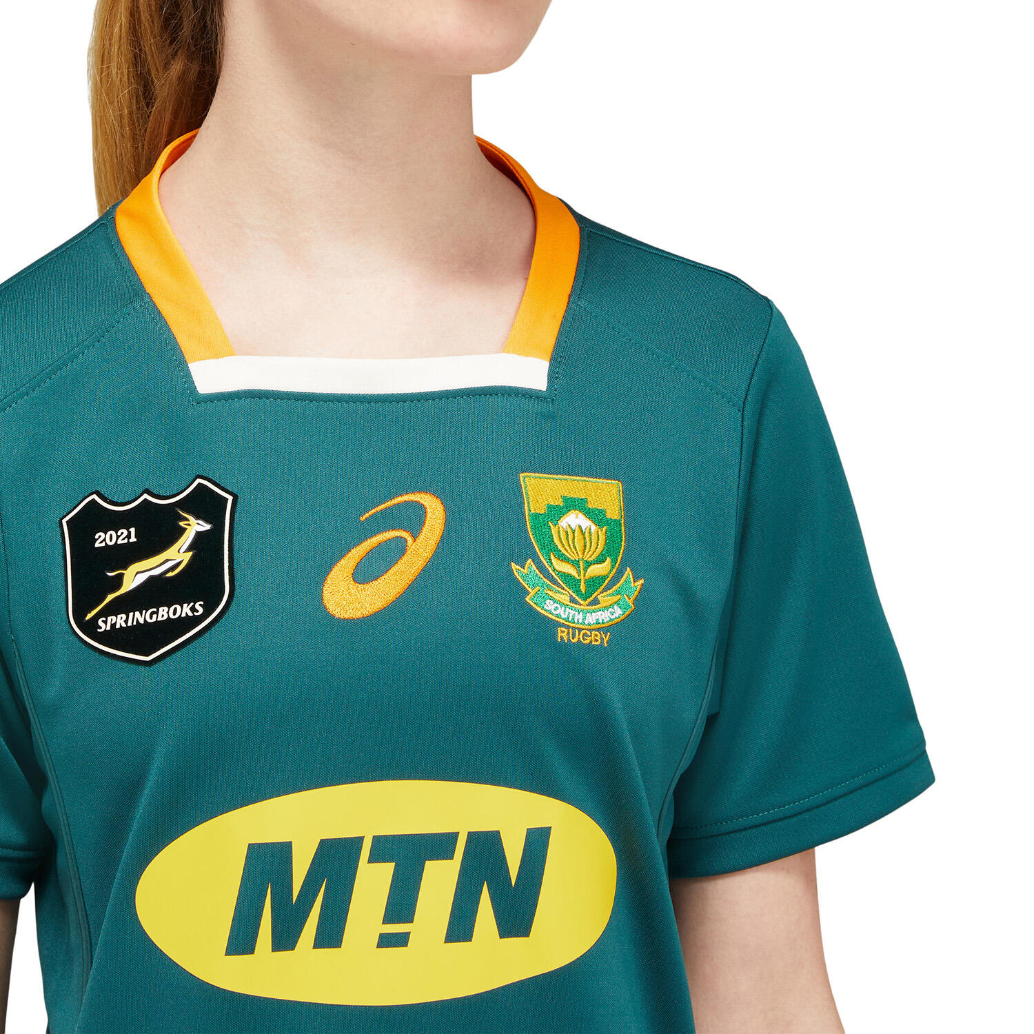 South Africa Springboks Kids Lions Series 2021 Kids Home Rugby Shirt 4/5