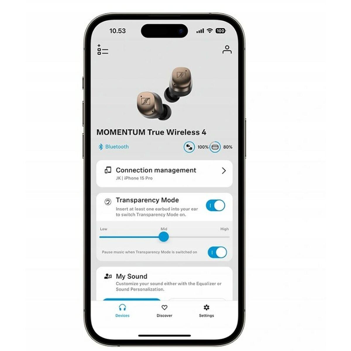 In-ear Bluetooth Hoofdtelefoon Sennheiser Momentum True Wireless 4 3/5