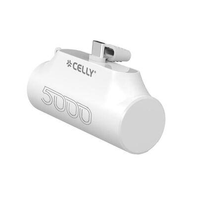 Powerbank celly pbc5000wh wit