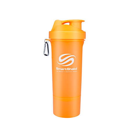 Shaker suplimente SmartShake, portocaliu, 500 ml
