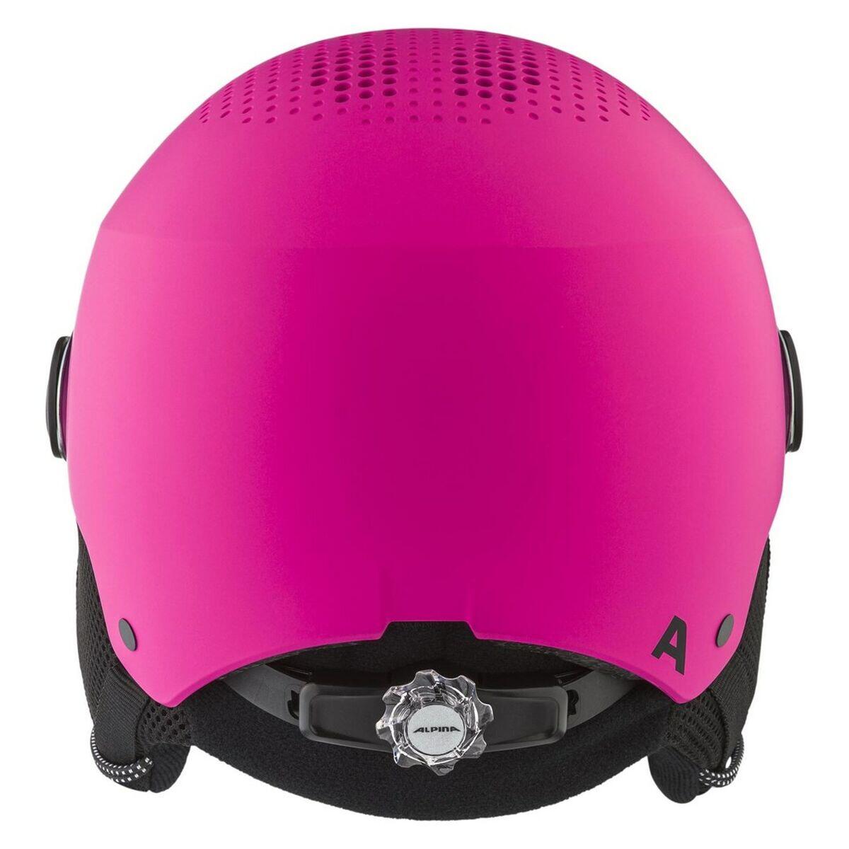 Casco de Esquí Esquí Alpina Zupo Visor Q-Lite Rosa 3/4
