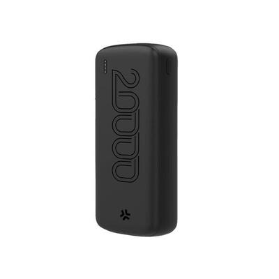 Powerbank celly pbe20000evobk zwart