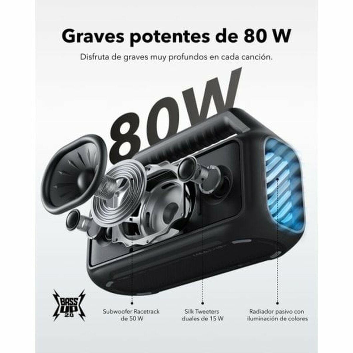 Haut-parleurs bluetooth portables Soundcore A3138011 Noir 2/5