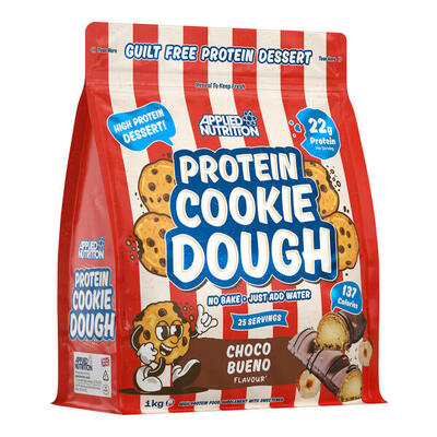 Wei-eiwit - eiwit koekjesdeeg (1kg) - chocolade