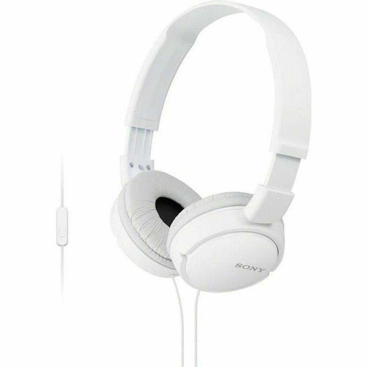 Sony Auriculares Mdrzx110apw.ce7 Branco Multicolorido da Decathlon