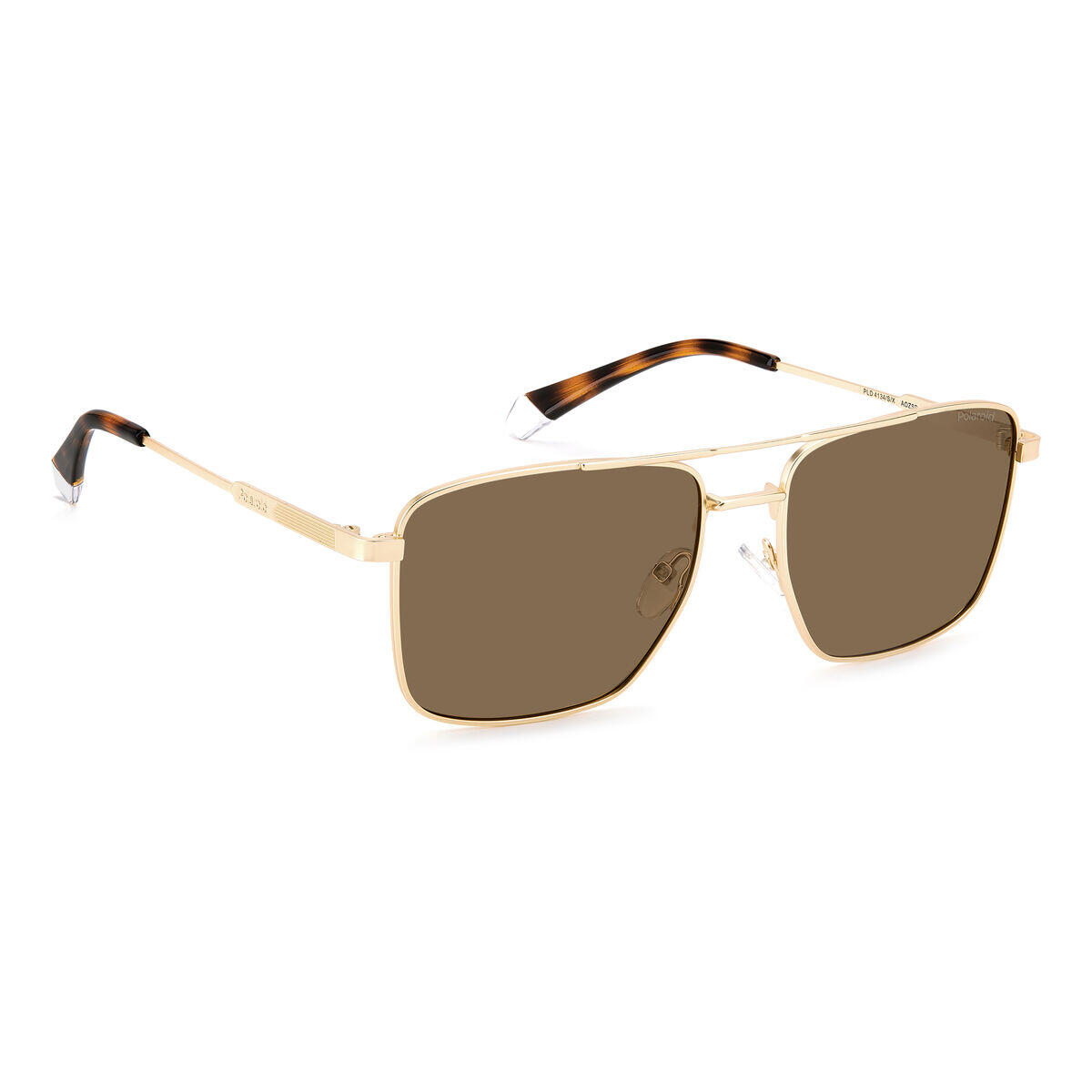 Óculos escuros masculinos Polaroid PLD-4134-S-X-AOZ-SP Dourado 3/3