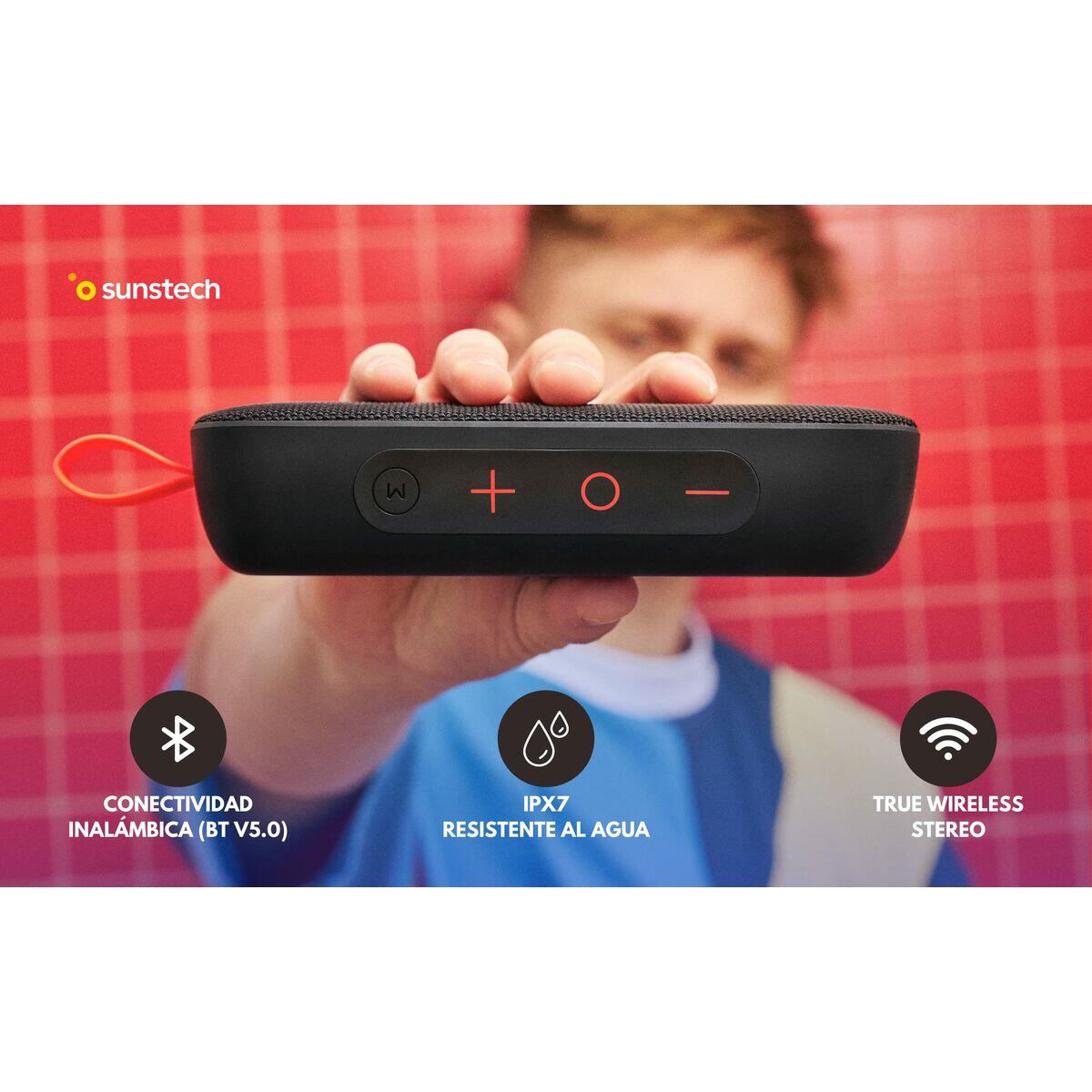 SUNSTECH Altoparlante Bluetooth Portatile Sunstech BRICKLARGEBL Bluetooth 5.0