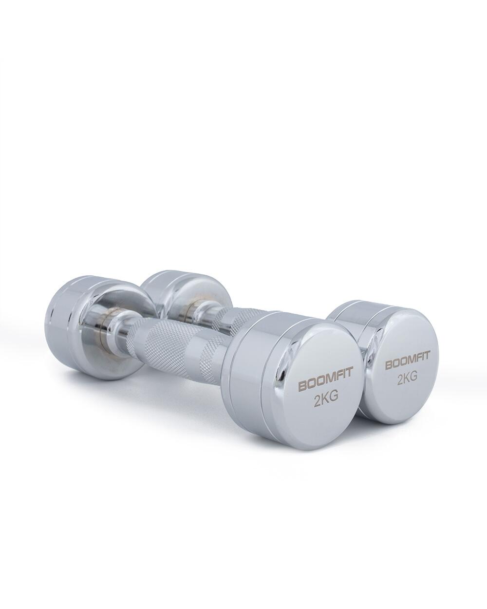 BOOMFIT copy of Mancuernas Cromadas 2kg (par) - BOOMFIT