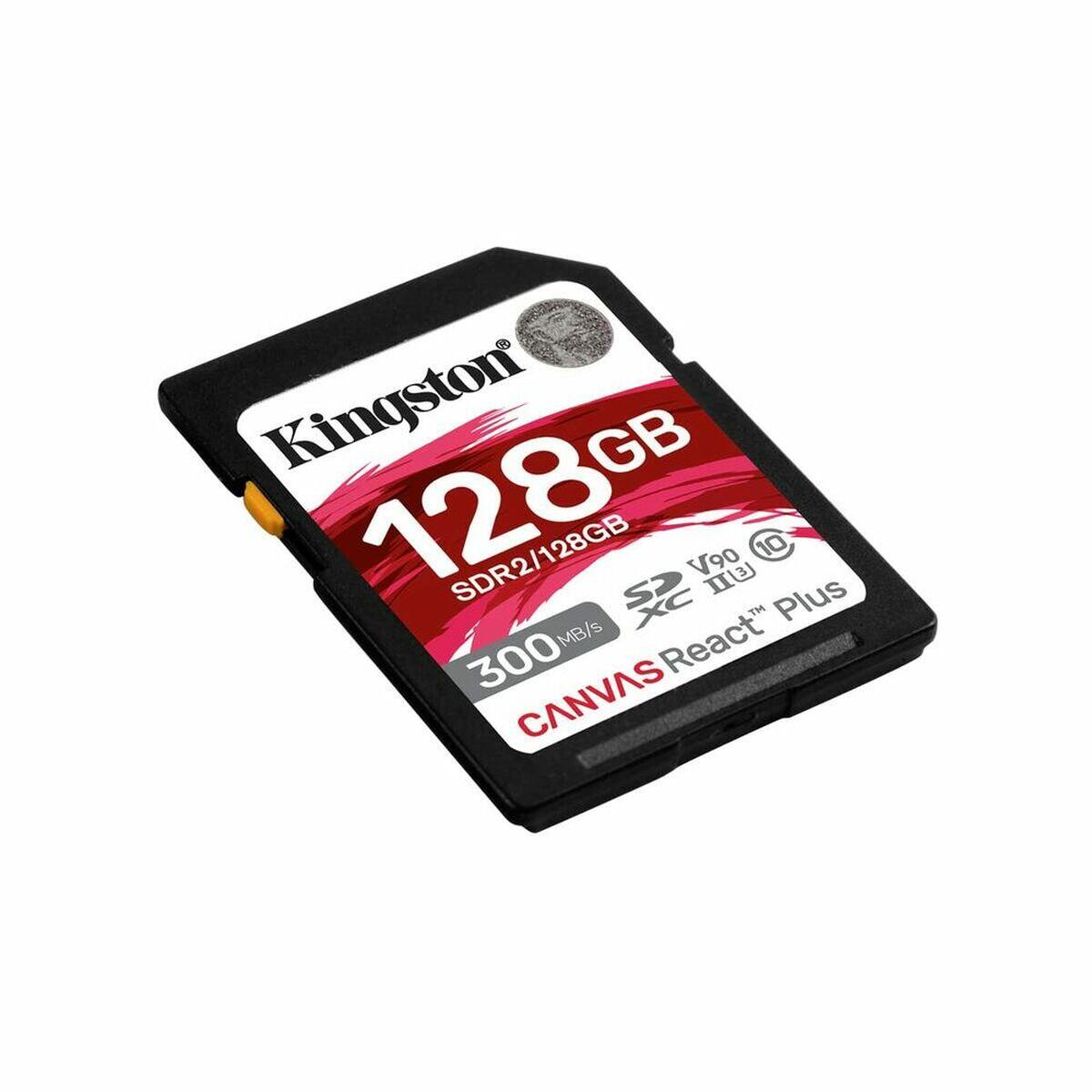 Carte Mémoire Micro SD avec Adaptateur Kingston SDR2/128GB 128 GB 2/3