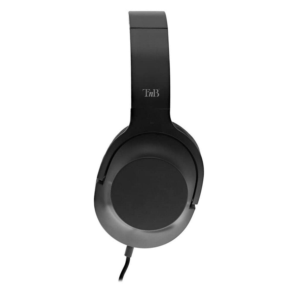Hoofdtelefoon met Hoofdband TNB HOME 3 Zwart 2/2
