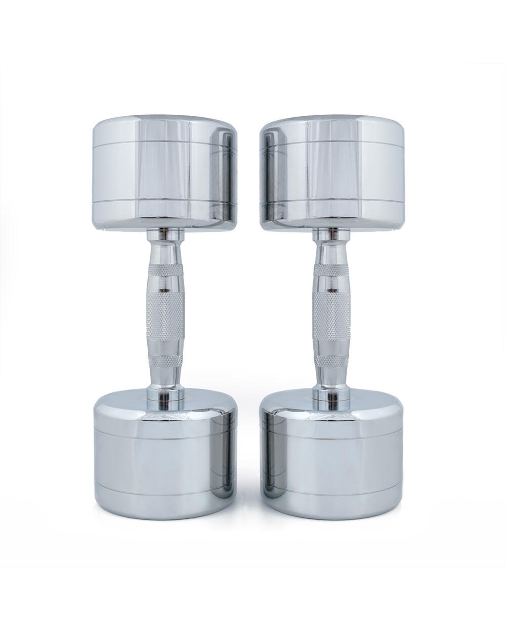 Manubri Cromati da 10kg (coppia) - BOOMFIT 2/4