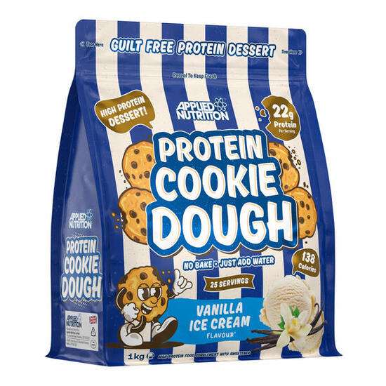 Préparation protéinée - Protein Cookie Dough - Crème Glacée à la Vanille 1000g