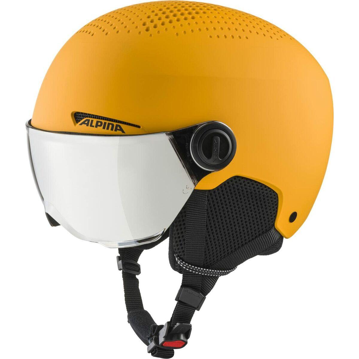 Casque de ski Ski Alpina Zupo Visor Q-Lite Jaune 2/5