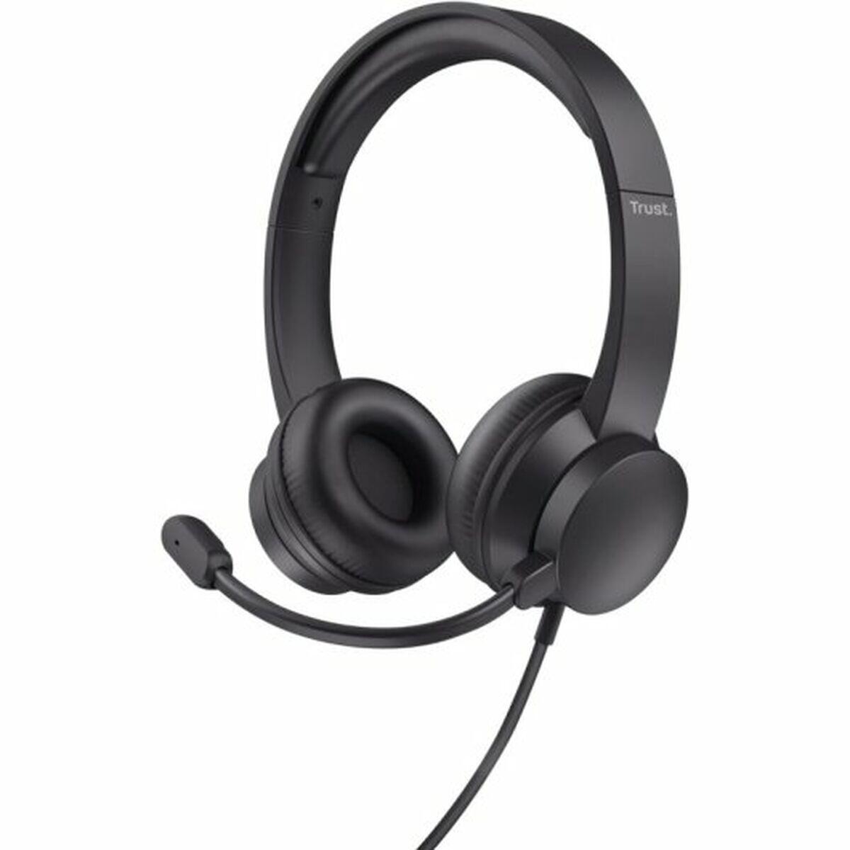 Auricolari con Microfono Trust 25087 Nero 3/5