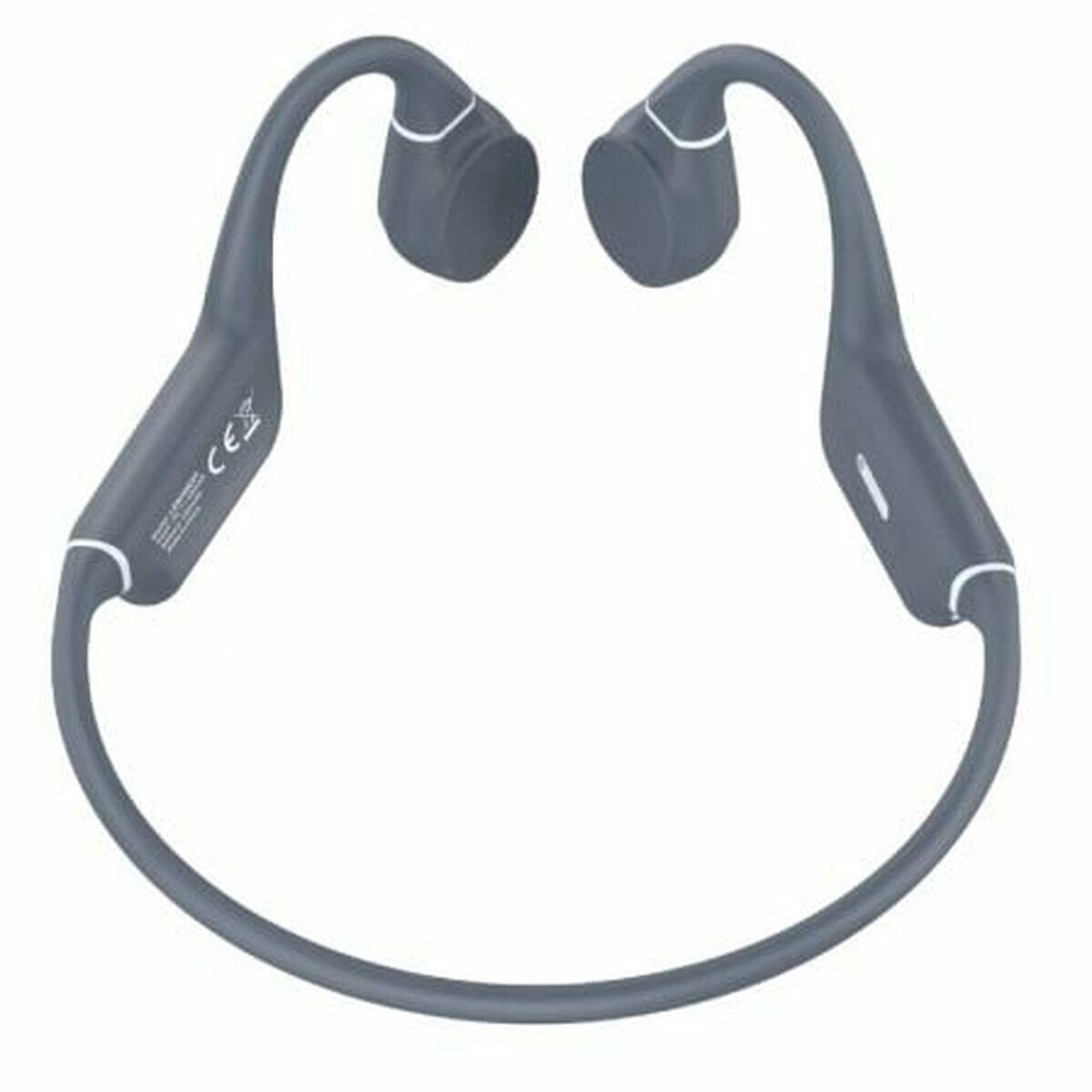 LEOTEC Auriculares LEOTEC LEBONE03G Cinzento