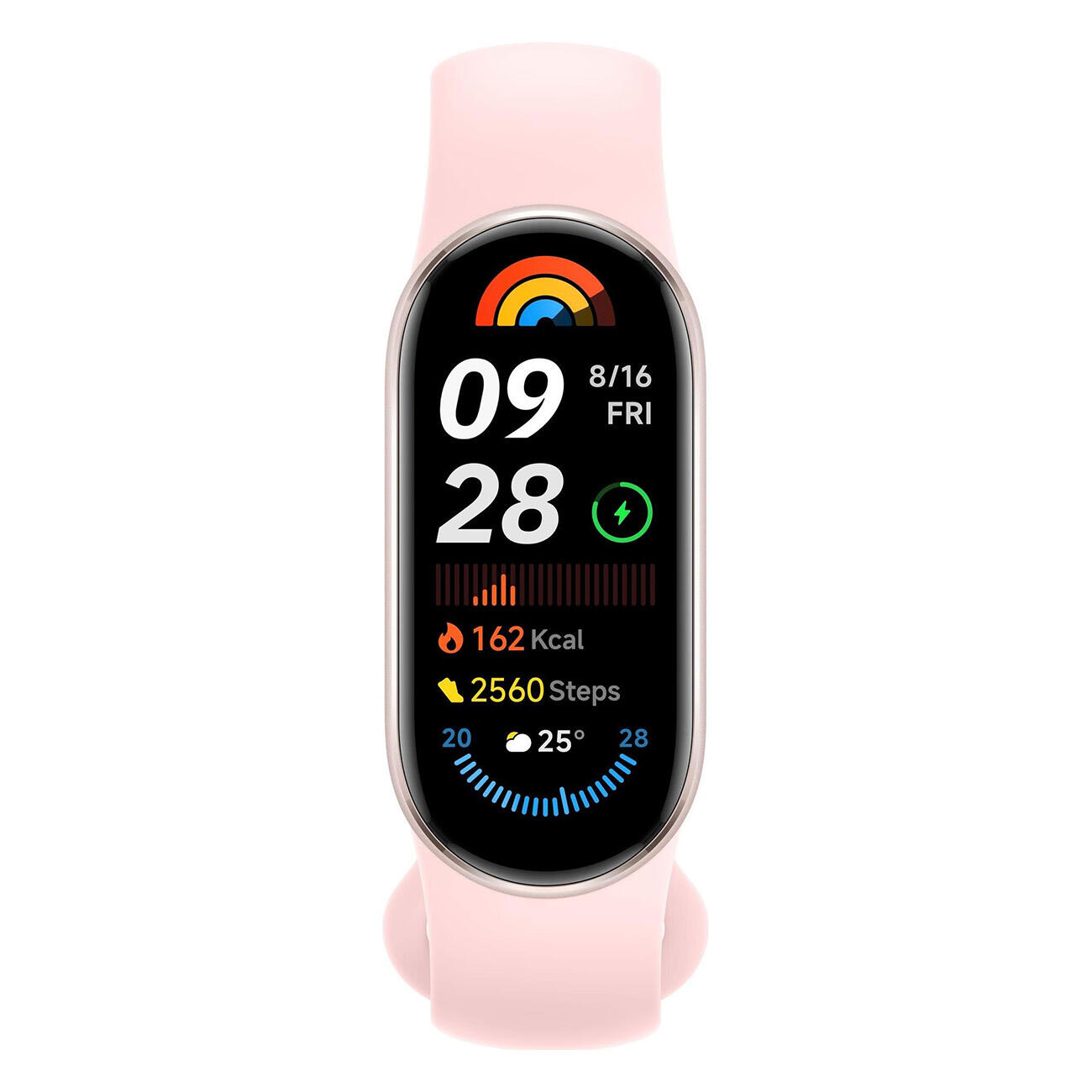 Xiaomi - Montre Intelligente Xiaomi Smart Band 9 Rose - Bracelet Connecté - Rose - Taille Unique - Decathlon