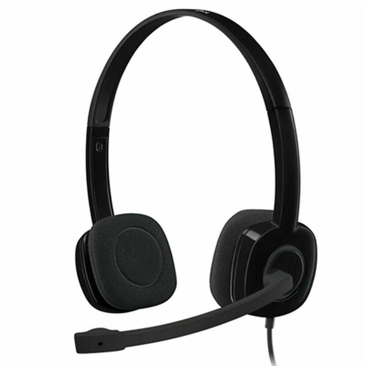 Auriculares com microfone Logitech 981-000589 Com fios