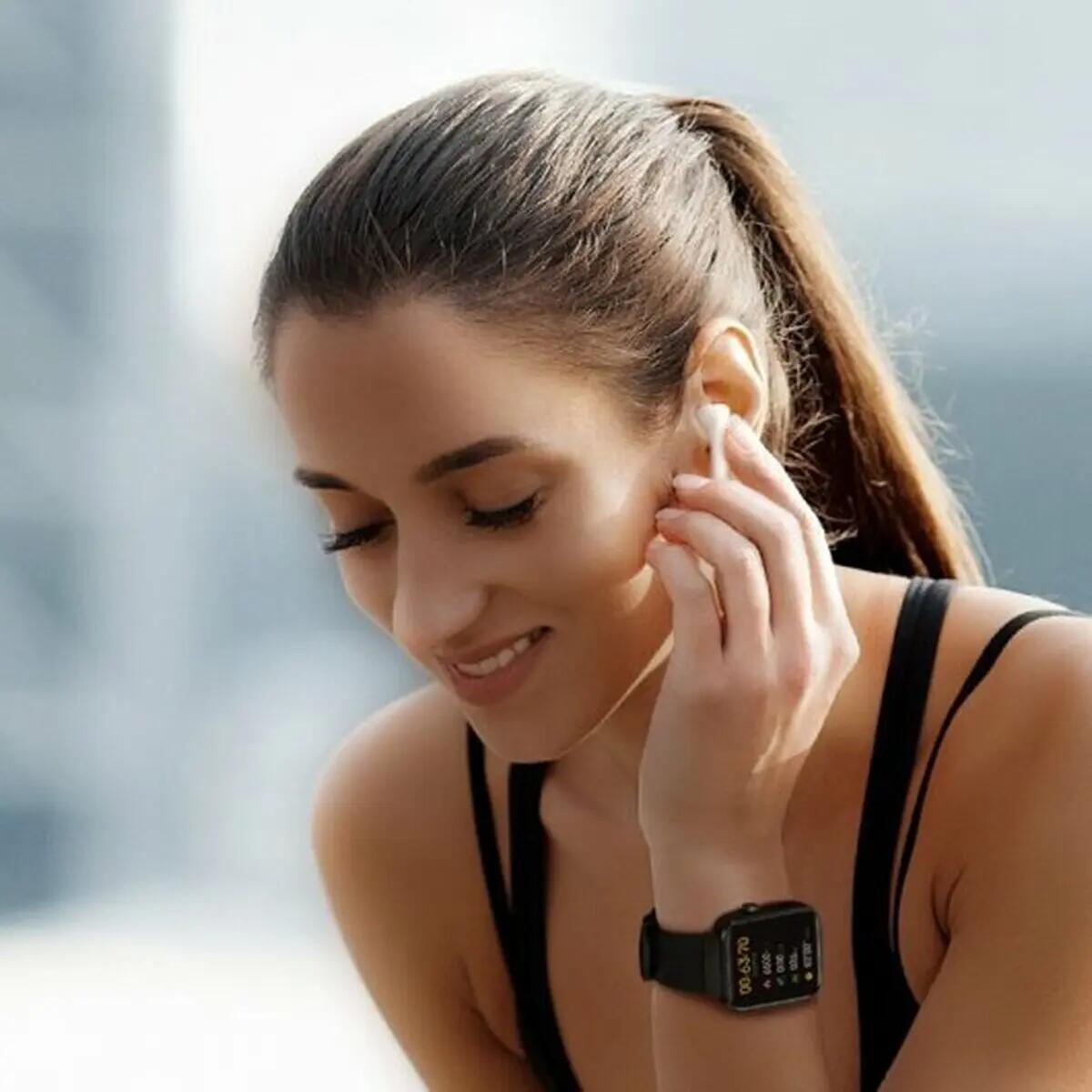 Casques avec Microphone Mibro Earbuds 2 Blanc 4/5