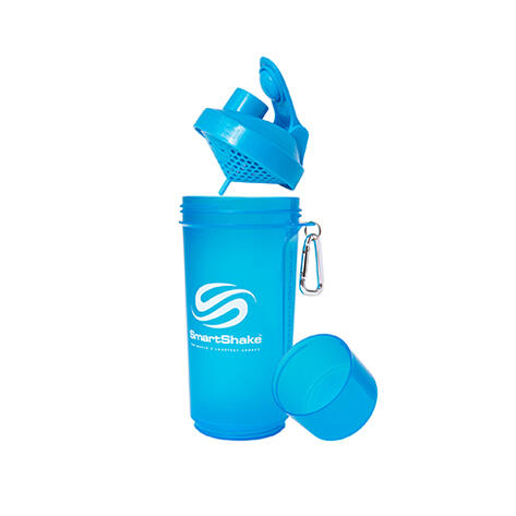 SMARTSHAKE Smartshake Slim (500ml) Neon Blue - Accessoires - Shakers & Mixers